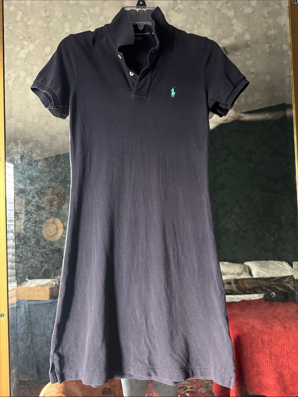 Classic Ralph Lauren Sport Navy Polo Dress